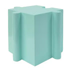 Tavolino modulare con puzzle, tavolino in MGO per uso interno ed esterno, soggiorno, patio