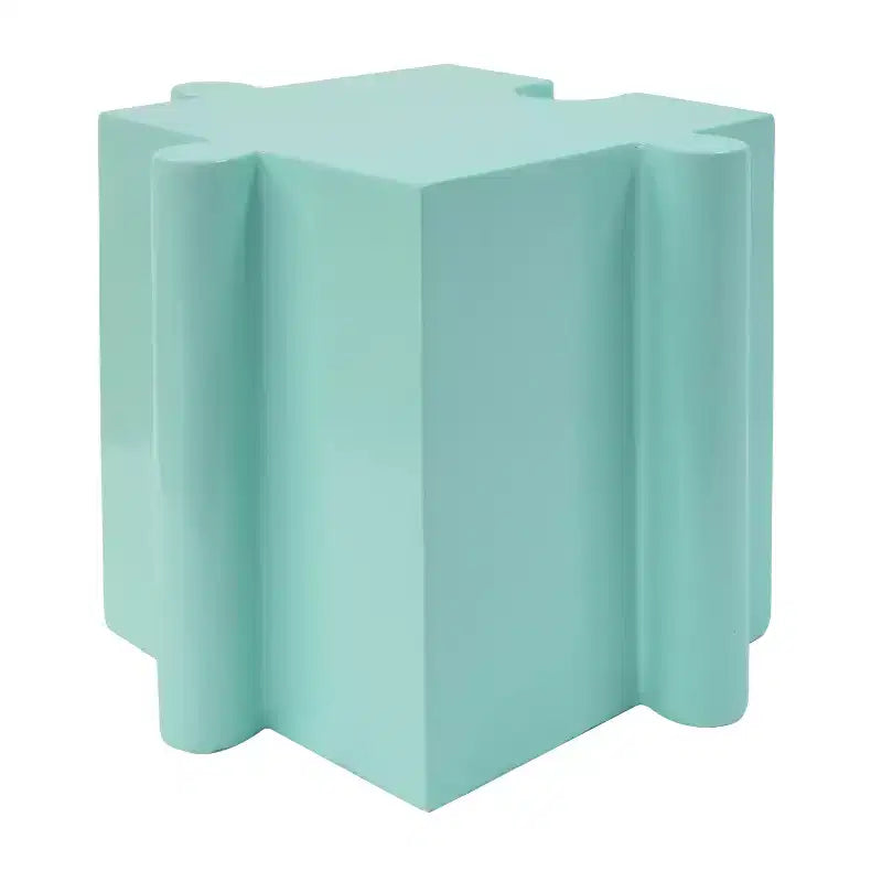 Tavolino modulare con puzzle, tavolino in MGO per uso interno ed esterno, soggiorno, patio