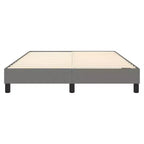 Struttura letto matrimoniale queen size con rivestimento in tessuto
