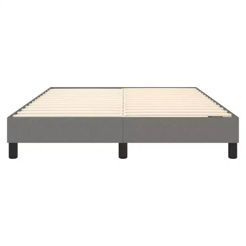 Struttura letto matrimoniale queen size con rivestimento in tessuto