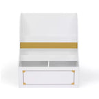 Libreria per bambini in legno con contenitori portaoggetti
